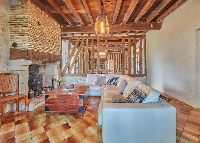 Le Moutou - Maison Avec Piscine Ferienhaus *